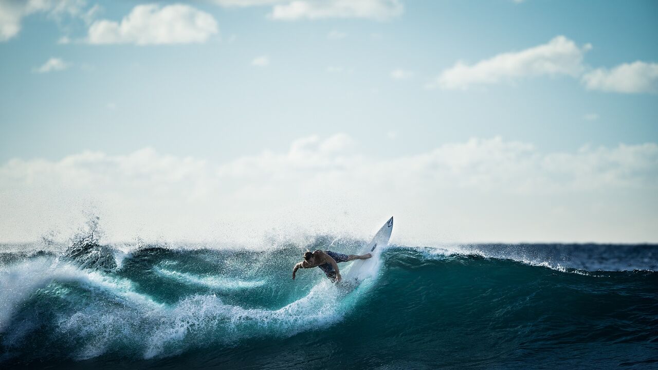 Many surfers just talk about getting better, but never put in the effort